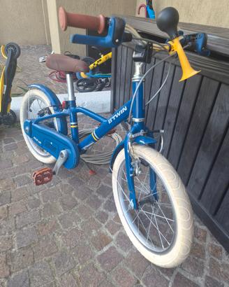 Bicicletta bimbo Decathlon Btwin in alluminio