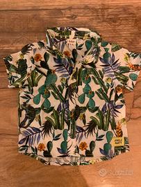 Camicia Hawaiana Blukids bimbo