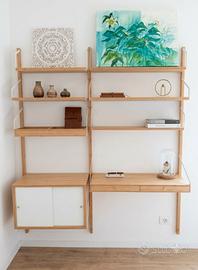 Parete attrezzata/ libreria ikea