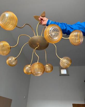 lampadario marchetti anni 70/80