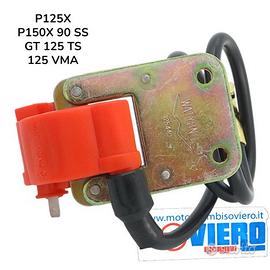 Bobina e Staffa Accensione Esterna Vespa 50 P125X