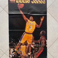 Poster collezione basket nba eddie jones lakers
