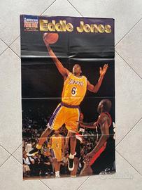 Poster collezione basket nba eddie jones lakers