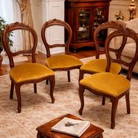 4 sedie stile vittoriano anni 60 