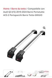 Barre tetto Audi Q3