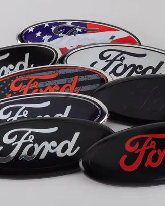 Logo Ford PUMA Scritta adesivi emblema nero 