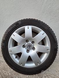 set 4 cerchi volkswaghen completi di gomme