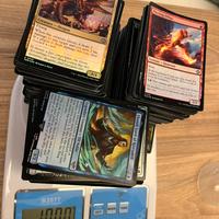 Un chilo carte magic the gathering TUTTE FOIL!!