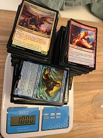 Un chilo carte magic the gathering TUTTE FOIL!!