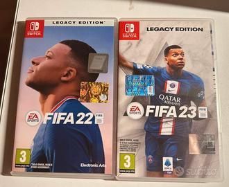 Gioco Fifa 22 e Fifa23 nintendo