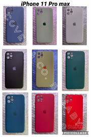 Cover integrali silicone iPhone 11 Pro max