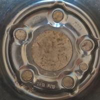 4 cerchi ferro 15" 5x98 Alfa Romeo 147 / 1