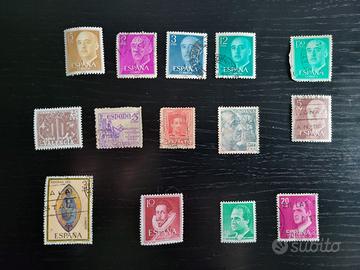 Francobolli Spagna da collezione – 2 Lotti