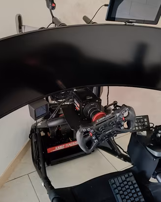 Monitor Samsung Curvo 49 pollici simracing