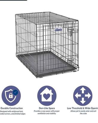 Kennel una porta misure 91x61x60