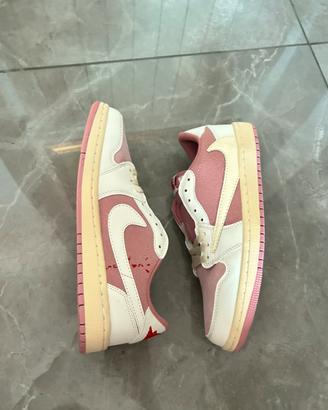 Nike Air Jordan 1 Low Travis Scott Pink 🌸