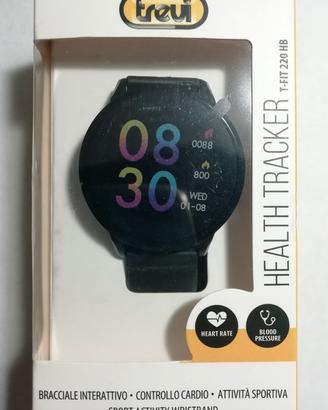 Smart Fitness Tracker T-FIT Nero -Trevi- Nuovo