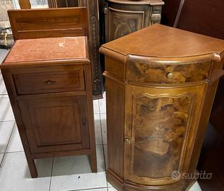 Comodini e colonnina privato vende