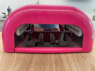 Lampada UV 36W per unghie – Colore Rosa