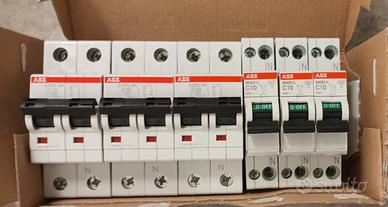 ABB magnetotermici e differenziali 6-10-20-25-32A