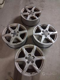 4 cerchi audi da 17