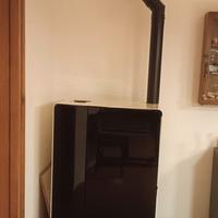 Termo stufa pellet UNGARO 21 kW – Frontale in vetr