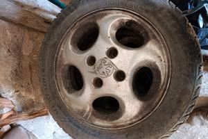 Cerchi in lega da 14 originali Peugeot 206
