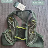 zaino gilet Osprey Duro LT  tg. M col. Verde *NEW