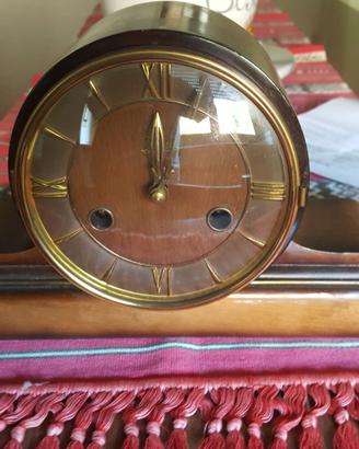 Orologio da camino vintage tedesco inizio '900