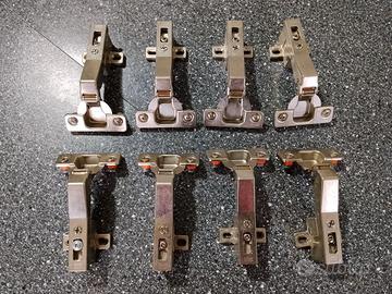 Cerniere varie mobili cucina armadio vetro