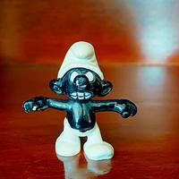 Puffo Nero Vintage 1966 – Schleich Peyo Hong Kong 