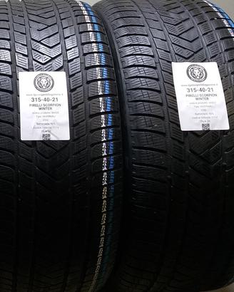 2 GOMME 315 40 21 PIRELLI A66920