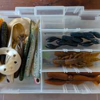 Lotto esche bass fishing