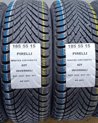 4 GOMME 185 55 15 PIRELLI INV RIF4691