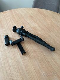 Treppiede SBS orientabile smartphone e fotocamera
