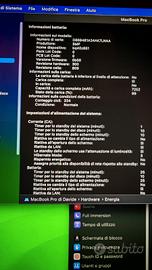 macbook pro 16 pollici i9 8 core 2.3 16 GB 1 TB 