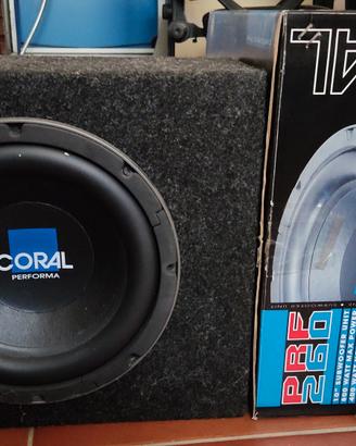 Subwoofer Coral Performa PRF 260 – 10" 400W