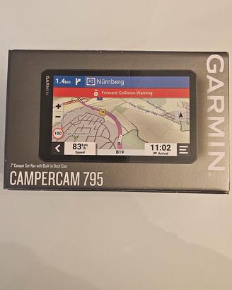 navigatore garmin camper dashcam