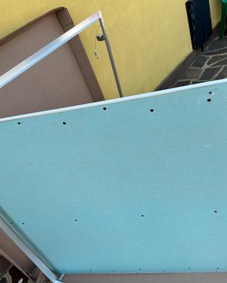 Botola ispezine cartongesso 90x100 nuova alluminio