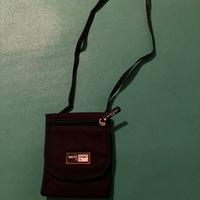 Portafoglio Nautica a tracolla nero