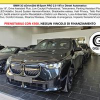 BMW X3 XDrive20d M-Sport PRO NEW MODEL C19" Tetto