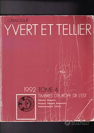 5 cataloghi YVERT et TELLIER