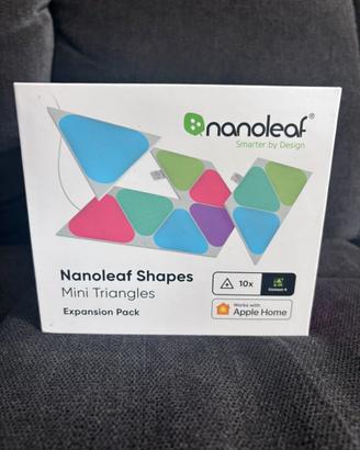 Nanoleaf kit di espansione RGBW 10 mini triangoli