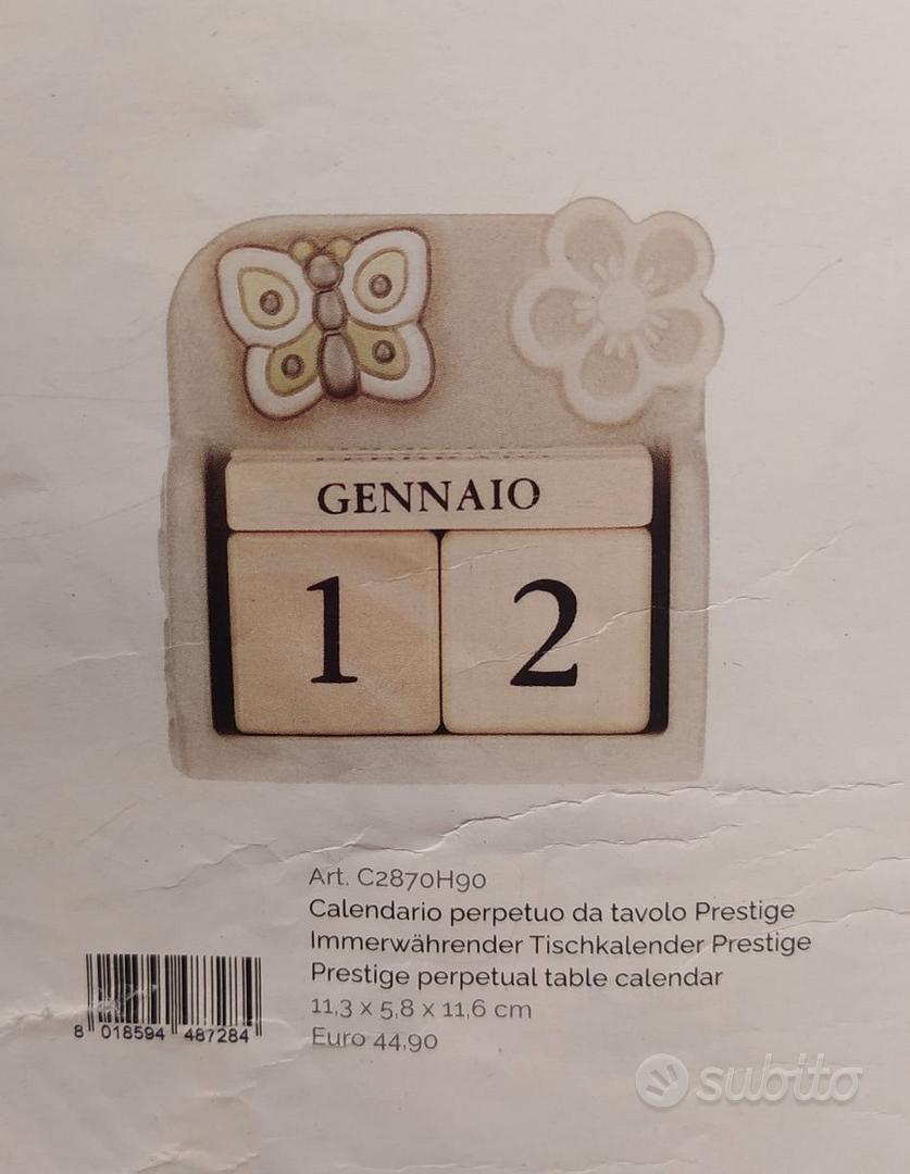 Calendario perpetuo da tavolo Elegance - Thun