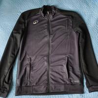 Felpa Kipsta calcio ESSENTIAL nero-grigio