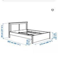 Struttura letto matrimoniale
