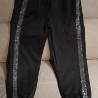 pantalone donna felpato 
