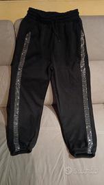 pantalone donna felpato 