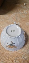 Tazza da tè Korok porcellana e oro zecchino  