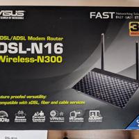 ASUS DSL-N16 wireless modem router - no SIM